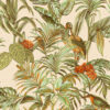 DUTCH WALLCOVERINGS Tapeta Bird-of-Paradise zelena