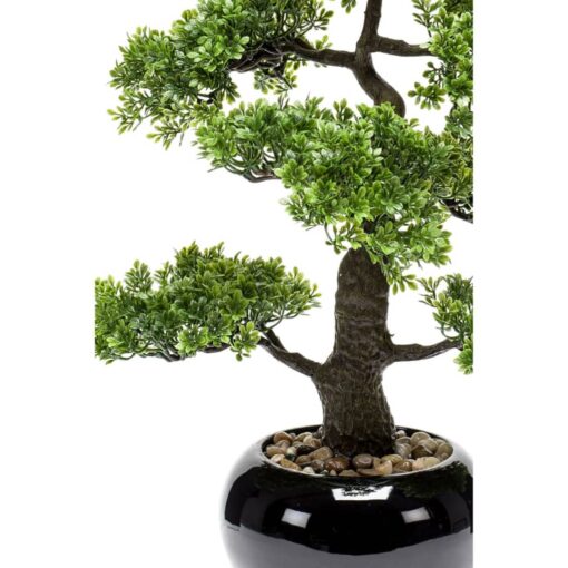 Emerald Umetni fikus mini bonsai zelene barve 47 cm 420006 - Image 2