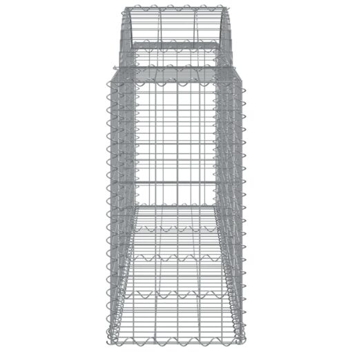 Obokana gabonska košara 200x50x80/100 cm pocinkano železo - Image 4