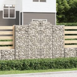 Obokane gabion košare 11kosi 200x50x160/180 cm pocinkano železo