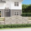 Obokane gabion košare 13 kosa 300x30x120/140cm pocinkano železo