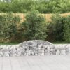 Obokane gabion košare 13 kosi 300x30x40/60 cm pocinkano železo