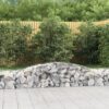 Obokane gabion košare 20 kosa 400x50x40/60 cm pocinkano železo