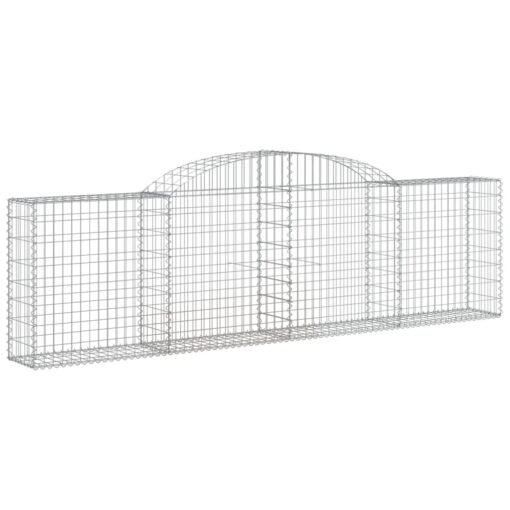 Obokane gabion košare 30 kosi 300x30x80/100 cm pocinkano železo - Image 3