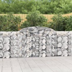 Obokane gabion košare 30kosov 300x30x100/120cm pocinkano železo