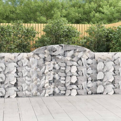 Obokane gabion košare 30kosov 300x30x100/120cm pocinkano železo