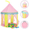 Otroški šotor za igranje roza 100x100x127 cm