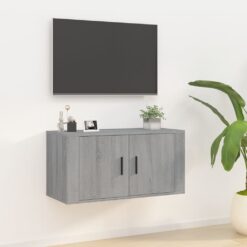 Stenska TV omarica siva sonoma 80x34