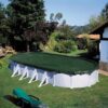 Summer Fun Zimsko pokrivalo za bazen ovalno 625 cm PVC zeleno