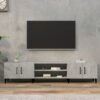 TV omarica betonsko siva 180x31