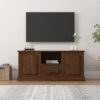 TV omarica rjav hrast 100x35