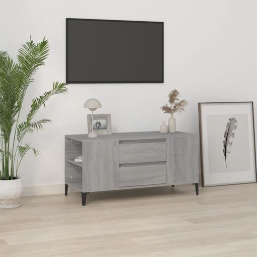 TV omarica siva sonoma 102x44