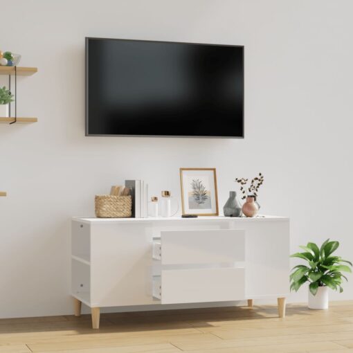 TV omarica visok sijaj bela 102x44