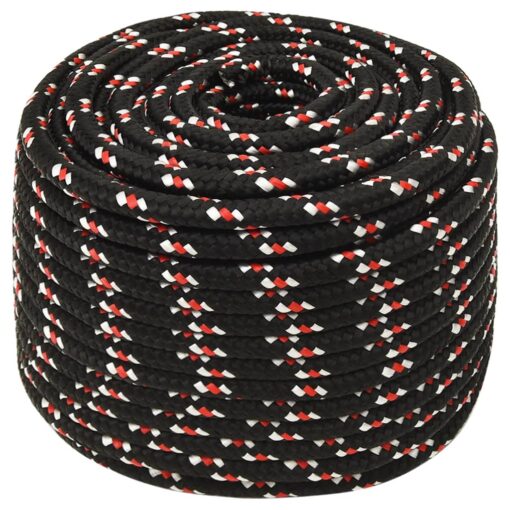 Vrv za čoln črna 12 mm 100 m polipropilen - Image 2