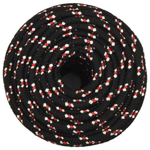 Vrv za čoln črna 12 mm 100 m polipropilen - Image 3