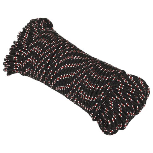 Vrv za čoln črna 4 mm 50 m polipropilen - Image 2