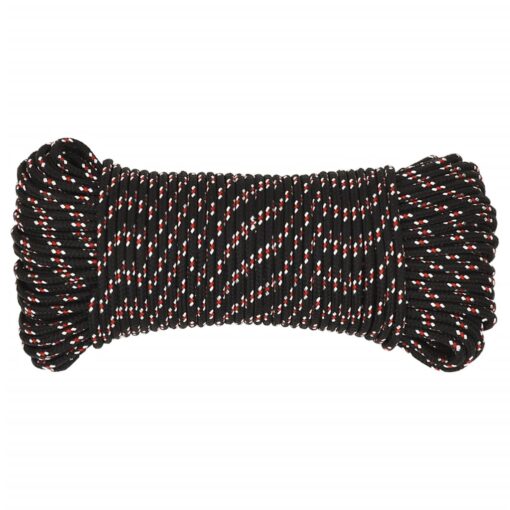 Vrv za čoln črna 4 mm 50 m polipropilen - Image 3