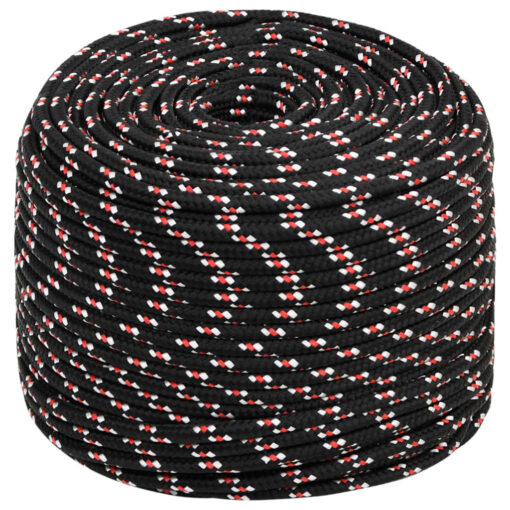 Vrv za čoln črna 8 mm 250 m polipropilen - Image 2