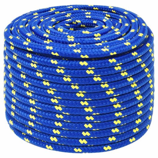 Vrv za čoln moder 12 mm 25 m polipropilen - Image 2