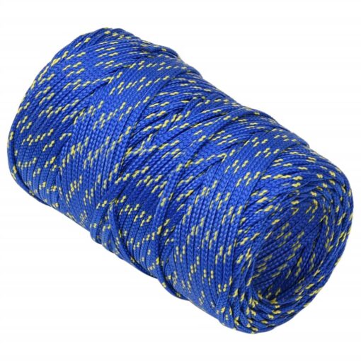 Vrv za čoln moder 2 mm 100 m polipropilen - Image 3