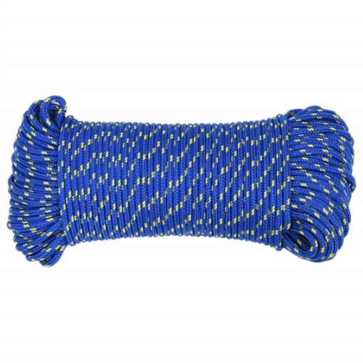Vrv za čoln moder 3 mm 500 m polipropilen - Image 3