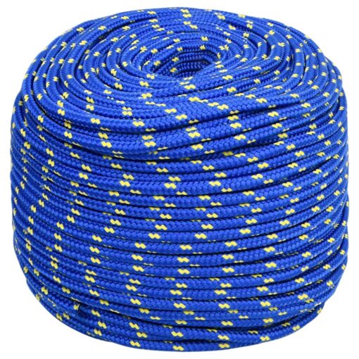 Vrv za čoln moder 6 mm 50 m polipropilen - Image 2