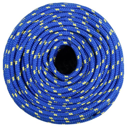 Vrv za čoln moder 6 mm 50 m polipropilen - Image 3