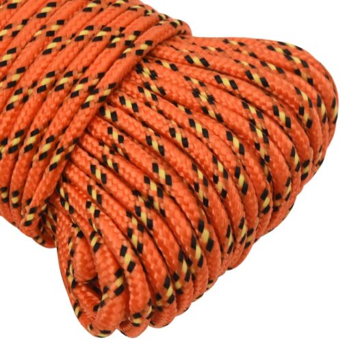 Vrv za čoln oranžna 3 mm 250 m polipropilen - Image 4