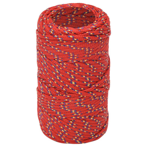 Vrv za čoln rdeče 2 mm 250 m polipropilen - Image 2