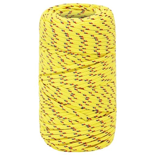 Vrv za čoln rumena 2 mm 25 m polipropilen - Image 2