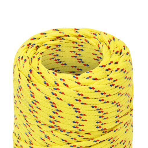 Vrv za čoln rumena 2 mm 25 m polipropilen - Image 4