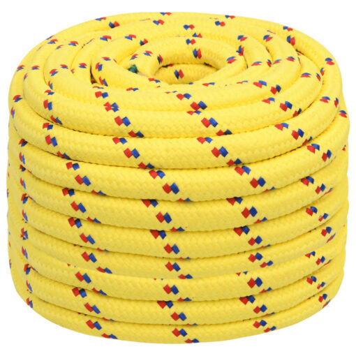 Vrv za čoln rumena 20 mm 25 m polipropilen - Image 2