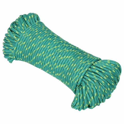 Vrv za čoln zelena 4 mm 250 m polipropilen - Image 2
