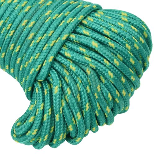 Vrv za čoln zelena 4 mm 250 m polipropilen - Image 4