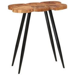 Barska miza iz hloda 90x54x105 cm trden akacijev les