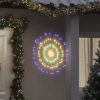 Božične zvezdne lučke 140 LED lučk 8 kosov večbarvne 17 cm