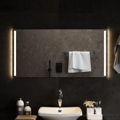 LED kopalniško ogledalo 100x50 cm