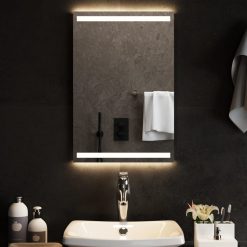 LED kopalniško ogledalo 40x60 cm