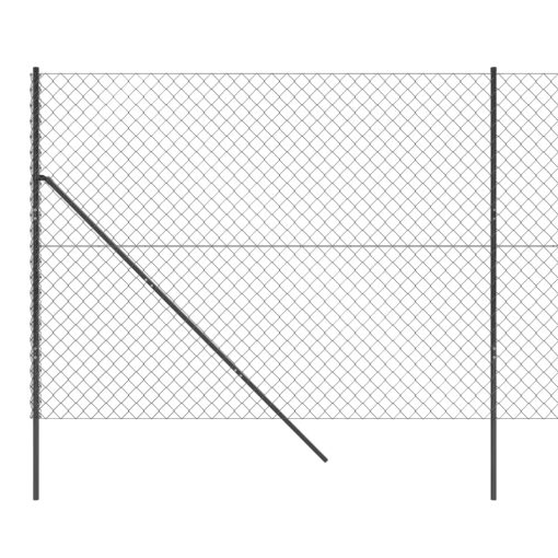 Mrežna ograja antracitna 1,4x10 m - Image 4