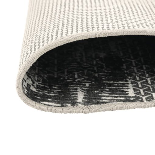 Preproga pralna večbarvna Ø 120 cm protizdrsna - Image 3