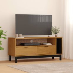 TV omarica FLAM 110x40x50 cm trdna borovina