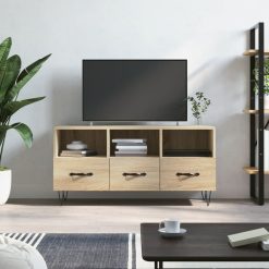 TV omarica sonoma hrast 102x36x50 cm inženirski les