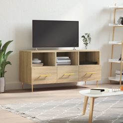 TV omarica sonoma hrast 102x36x50 cm inženirski les