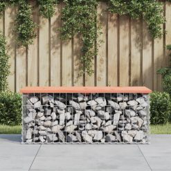 Vrtna klop gabion 103x44x42 cm trden les douglas