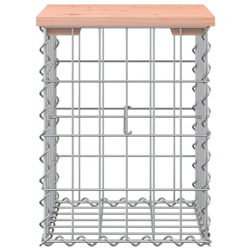 Vrtna klop gabion 33x31x42 cm trden les douglas - Image 3