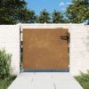 Vrtna vrata 85x75 cm Corten jeklo