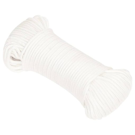 Vrv za čoln popolnoma bela 5 mm 50 m polipropilen - Image 2