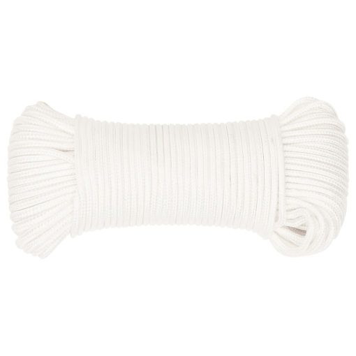 Vrv za čoln popolnoma bela 5 mm 50 m polipropilen - Image 3