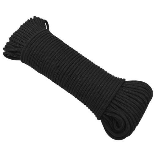 Vrv za čoln popolnoma črna 4 mm 25 m polipropilen - Image 2