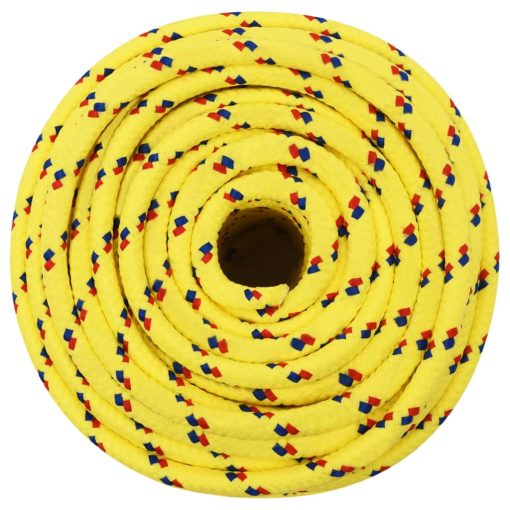 Vrv za čoln rumena 14 mm 50 m polipropilen - Image 3